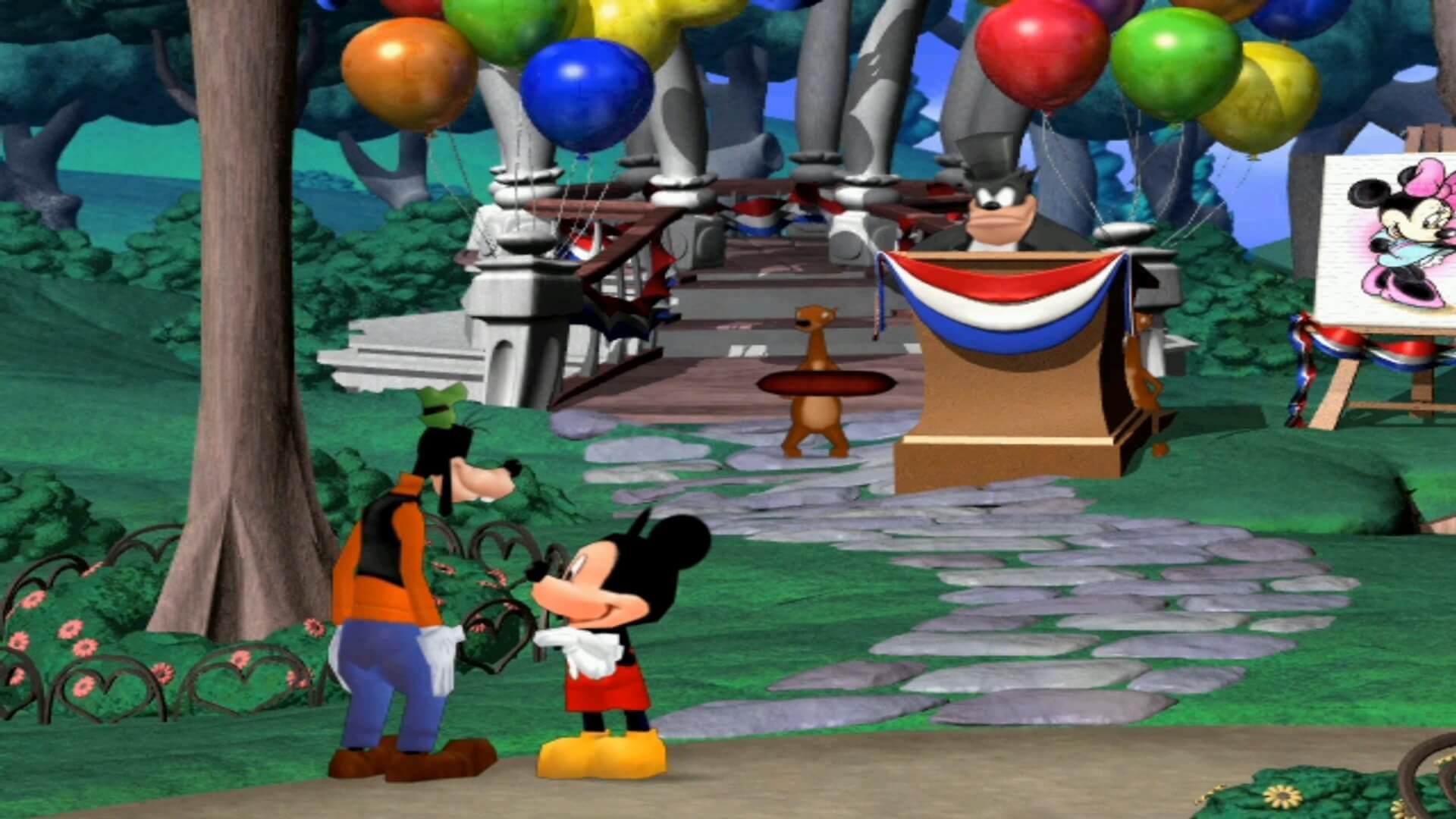 Disney's Mickey Saves the Day 3D Adventure - геймплей игры Windows
